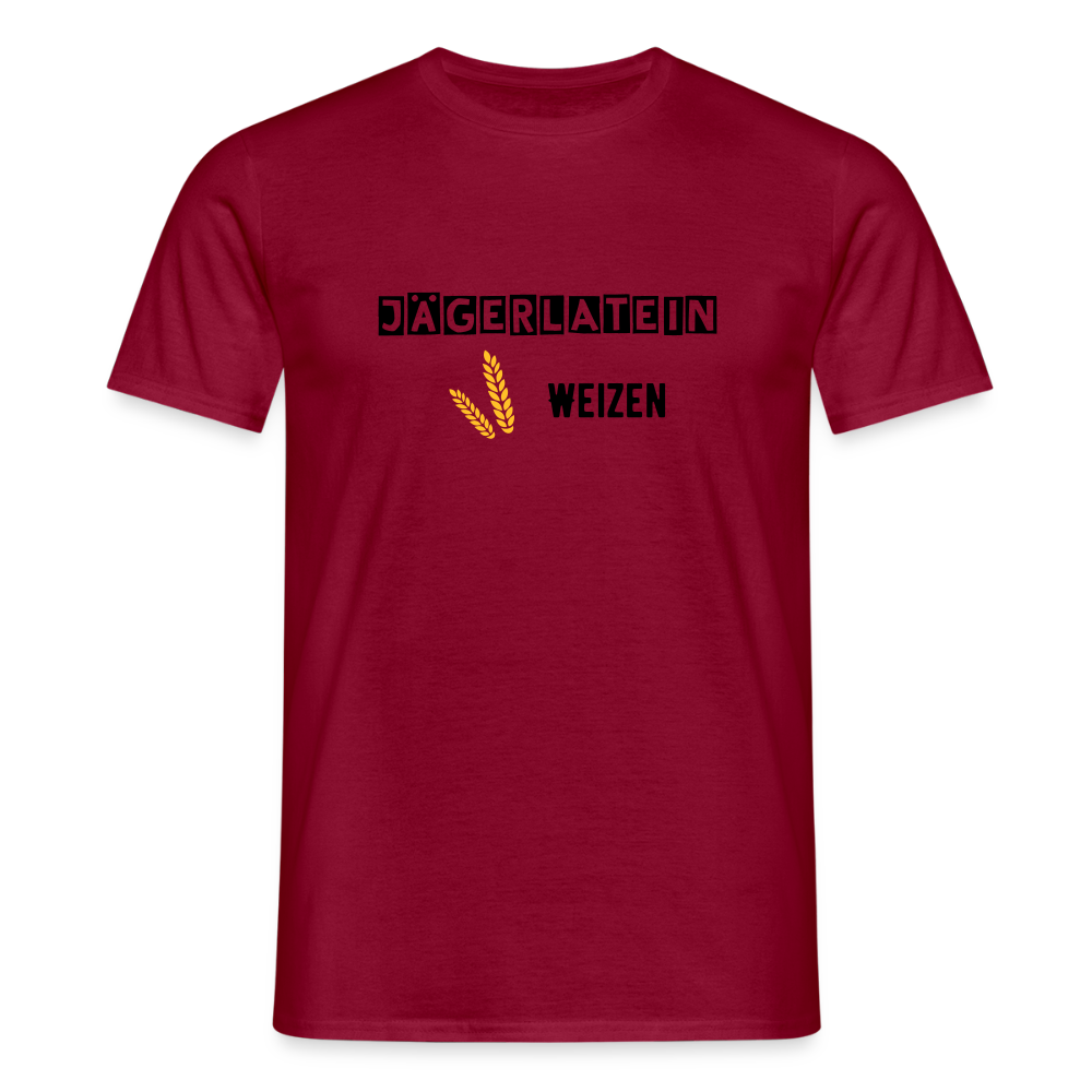 Jagdshirt - Weizen - Ziegelrot