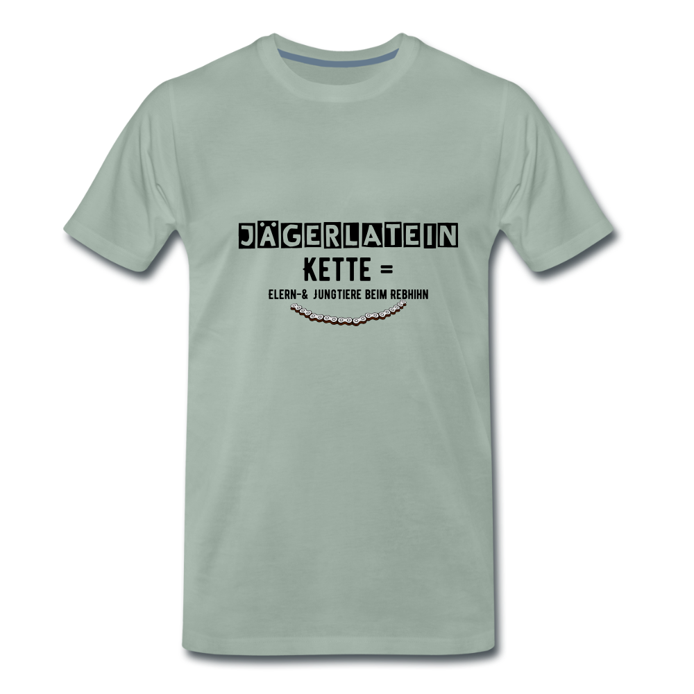 Jagdshirt - Kette - Graugrün