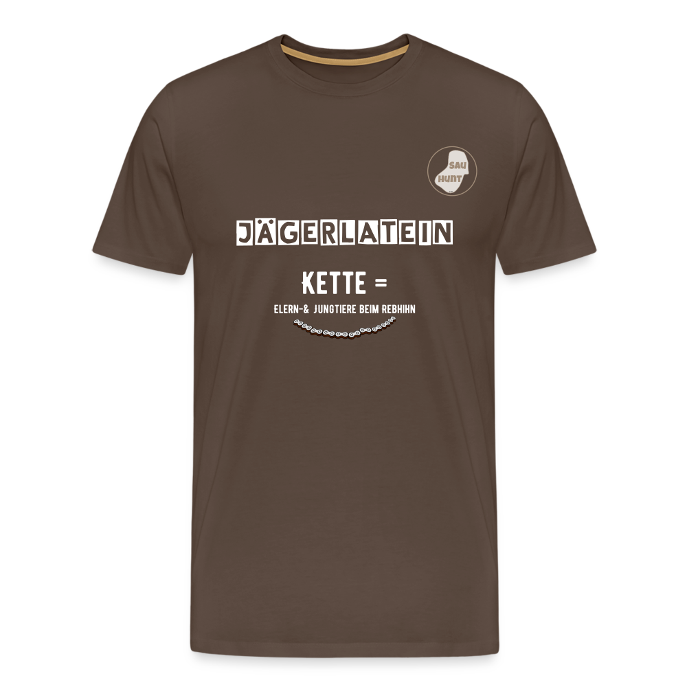 Jagdshirt - Kette - Edelbraun