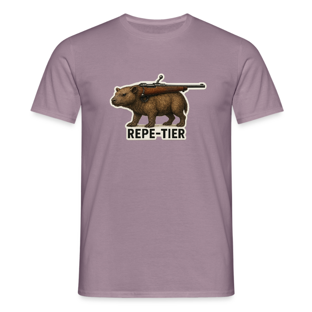 Fun Shirt - REPE Tier 1 - Lilagrau 