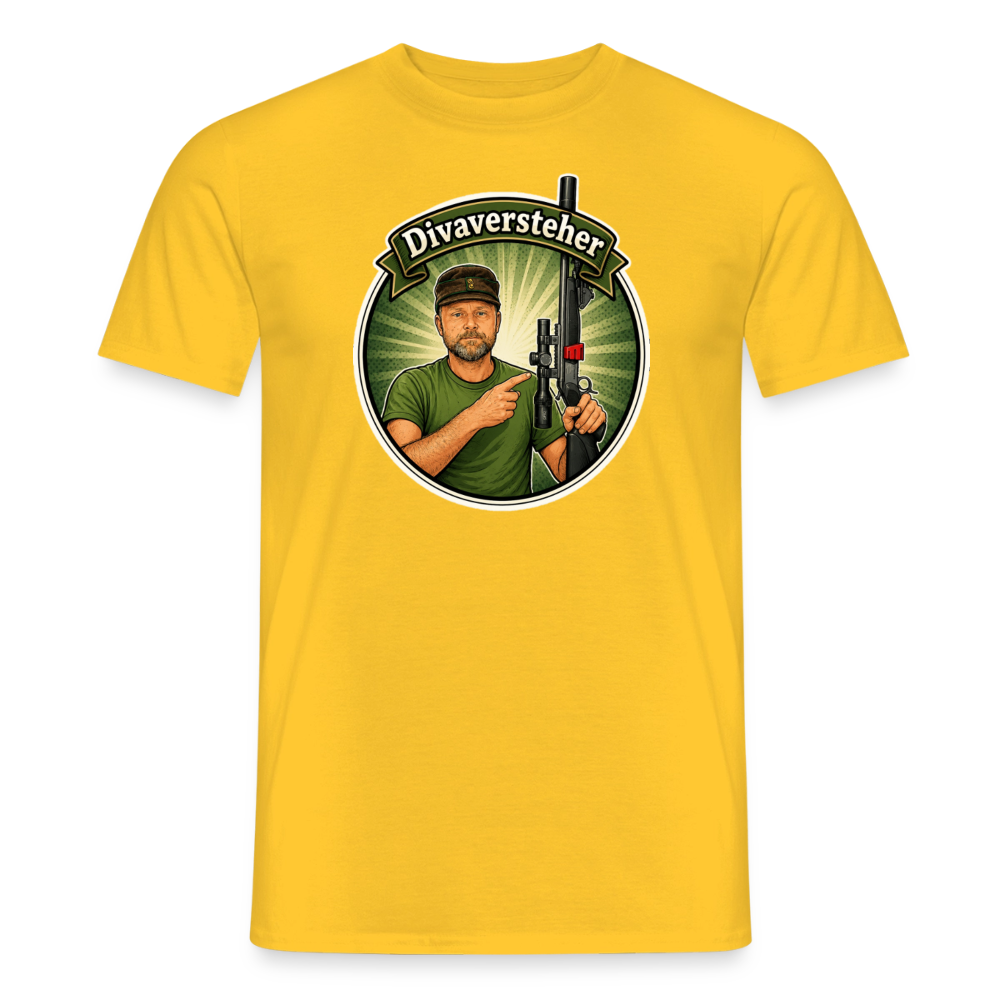 Fun Shirt - Divaversteher - Gelb