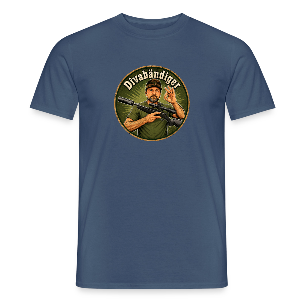 Fun Shirt - Divavbändiger III - Dunkles Denimblau