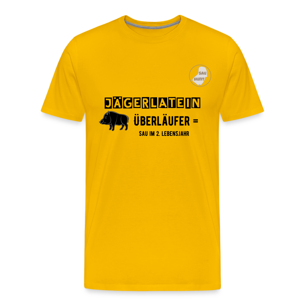 Jagdshirt - Überläufer - Sonnengelb