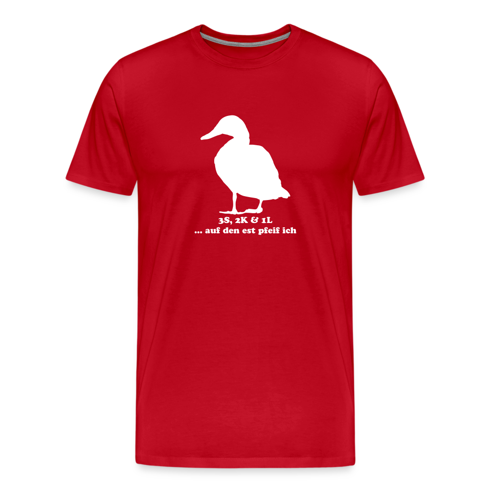 Jagdshirt - Schwimmenten - Rot