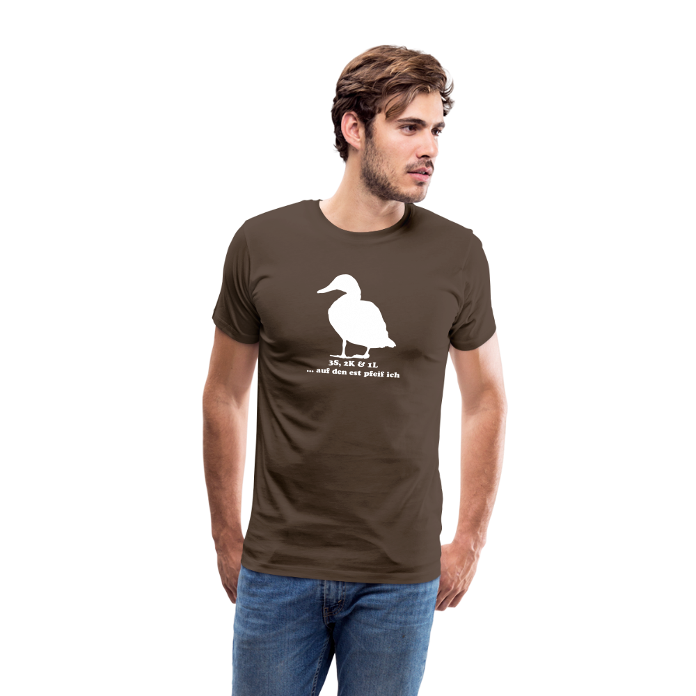 Jagdshirt - Schwimmenten - Edelbraun
