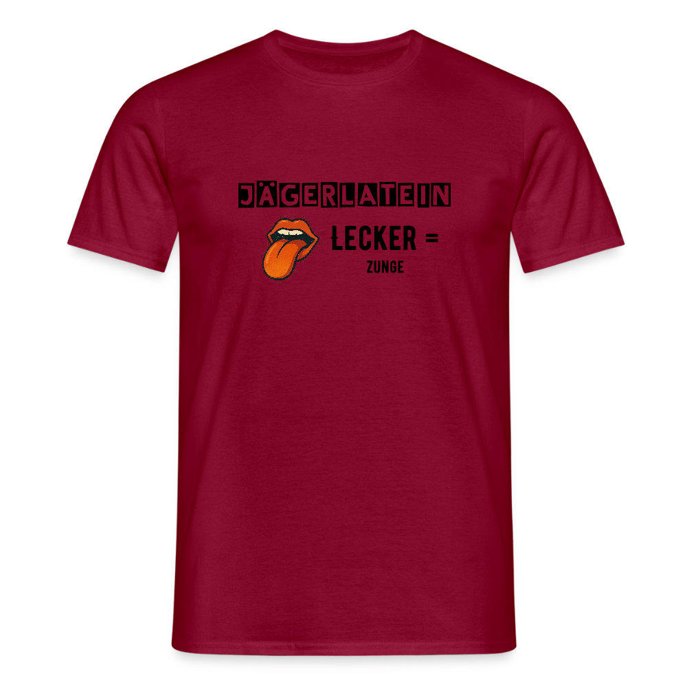 Jagdshirt - Lecker - Ziegelrot