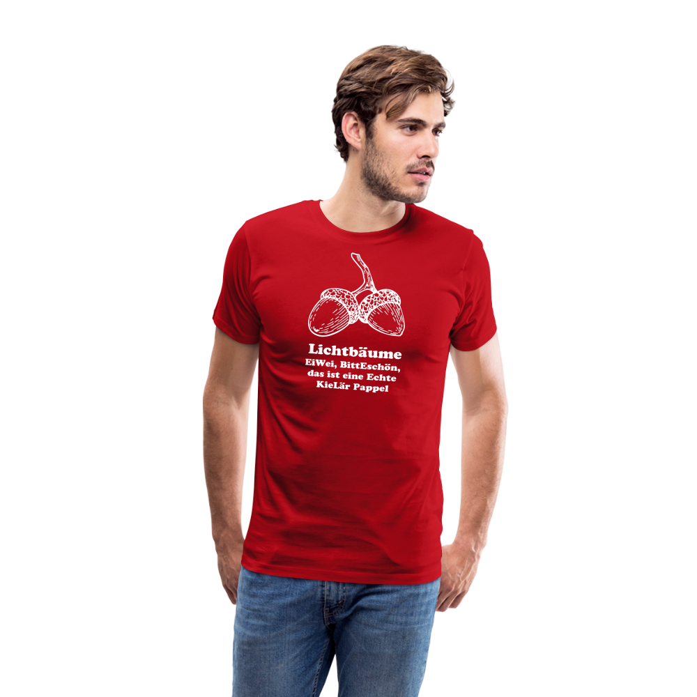 Jagdshirt - Lichtbäume - Rot