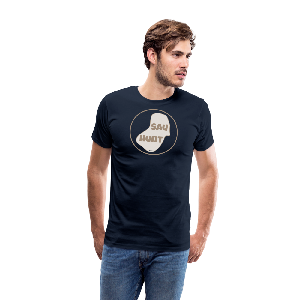 Promo Shirt - SauHunt - Navy