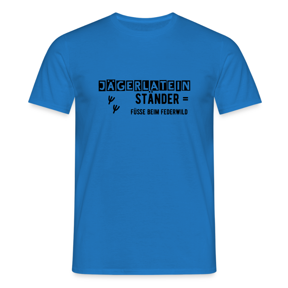 Jagdshirt - Ständer - Royalblau