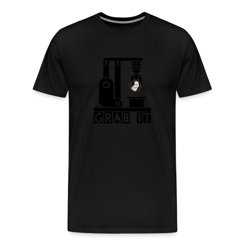 SauHunt Shirt - Grab IT - Schwarz