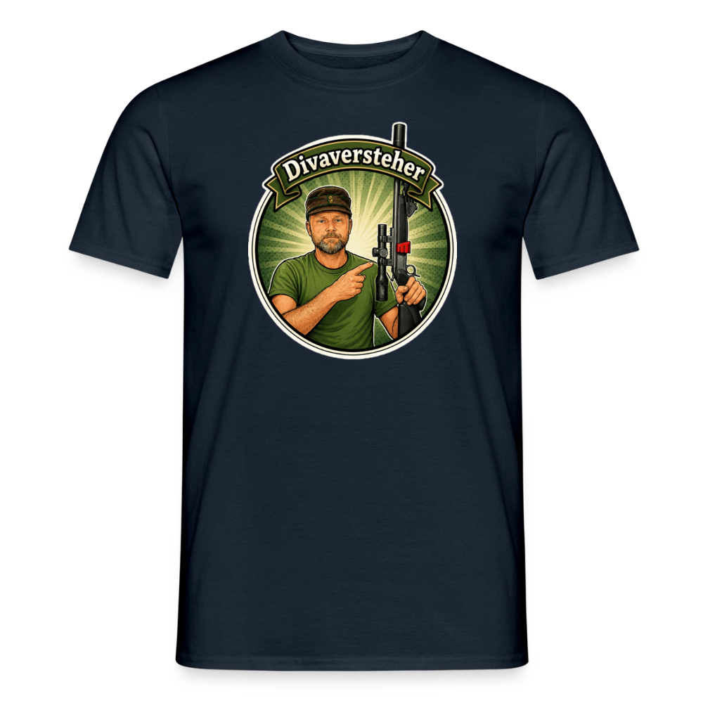 Fun Shirt - Divaversteher - Navy
