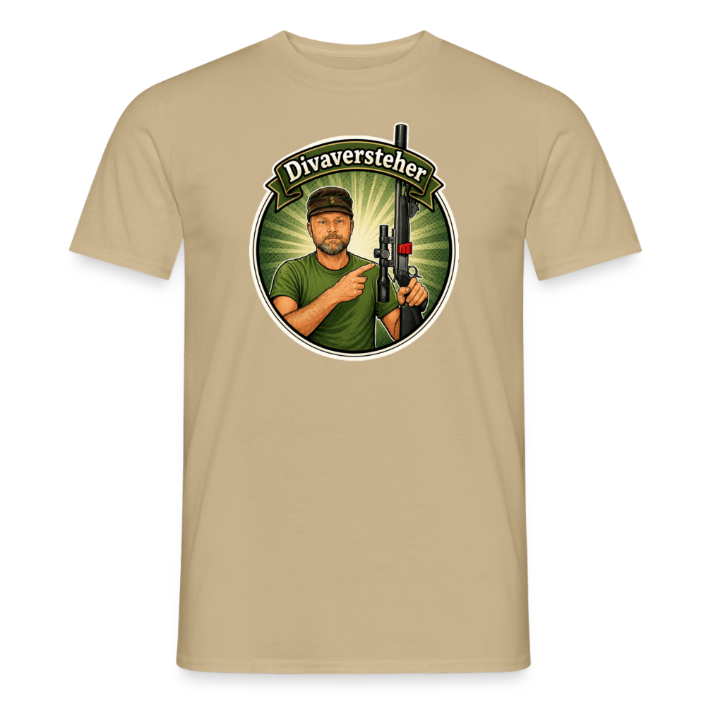Fun Shirt - Divaversteher - Sandbeige