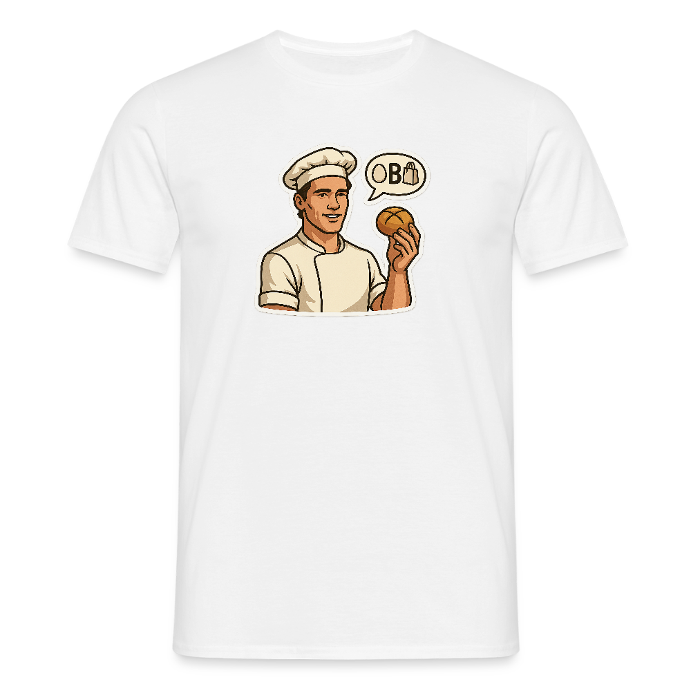 Fun Shirt - Ei B Tasche - Weiß