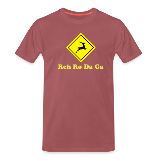 Jagdshirt - Brunftzeiten - washed Burgundy