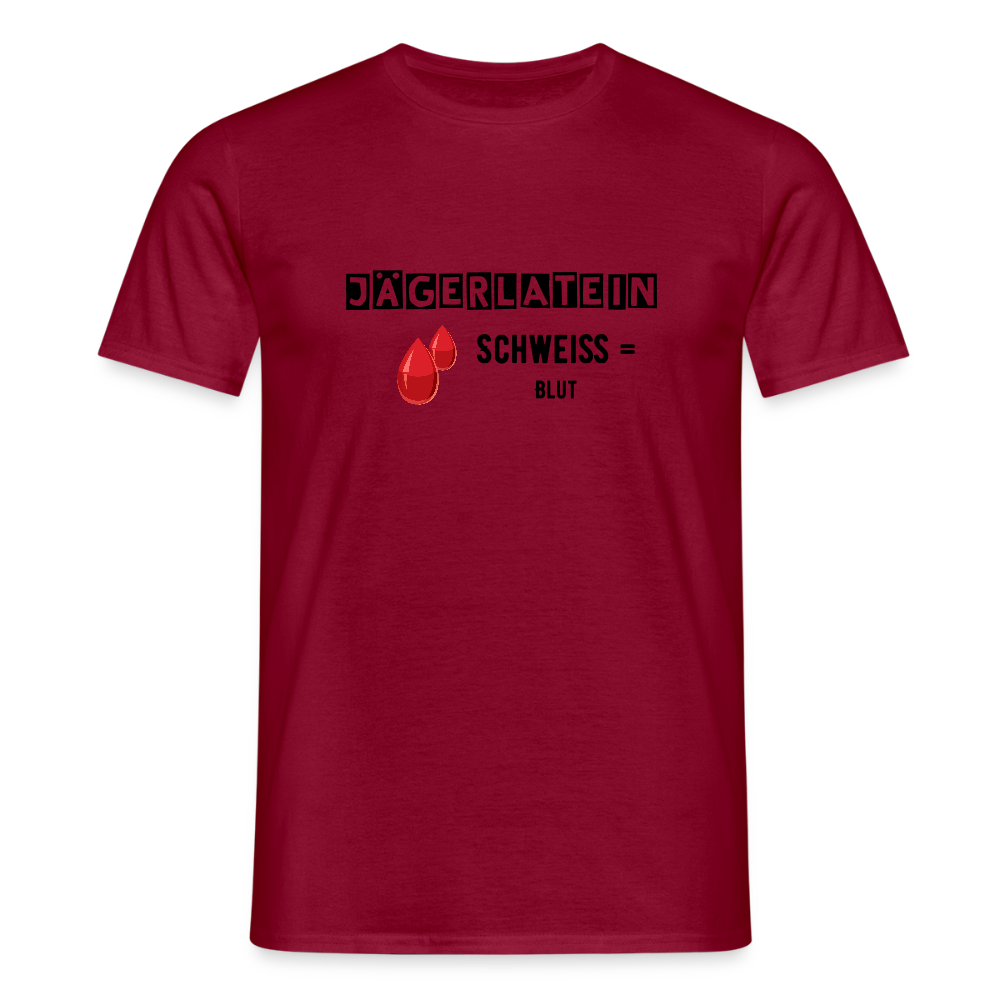 Jagdshirt - Schweiß - Ziegelrot