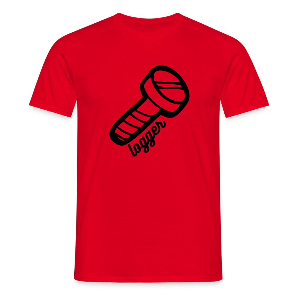 Funshirt - Schraube Locker - Rot