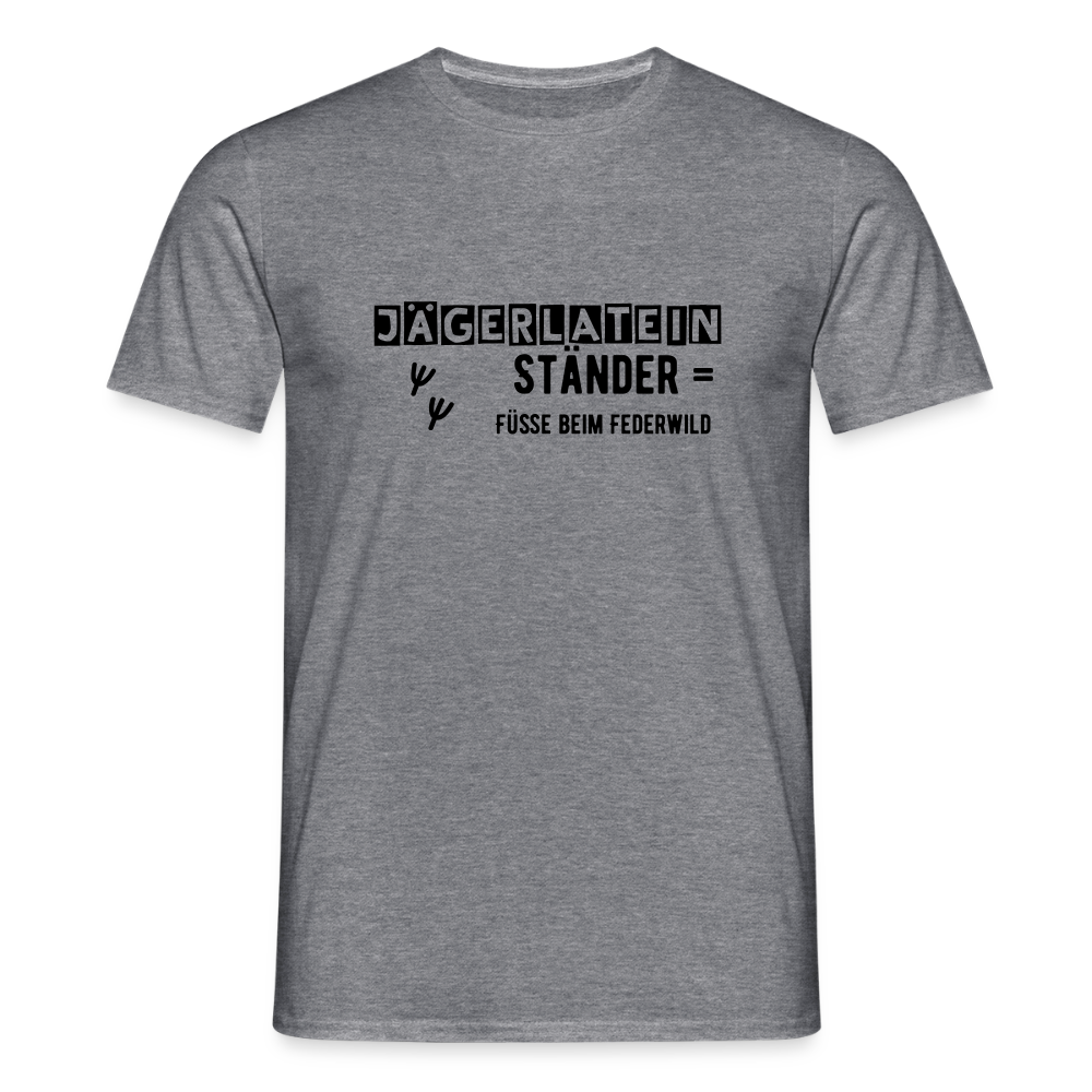 Jagdshirt - Ständer - Graphit meliert