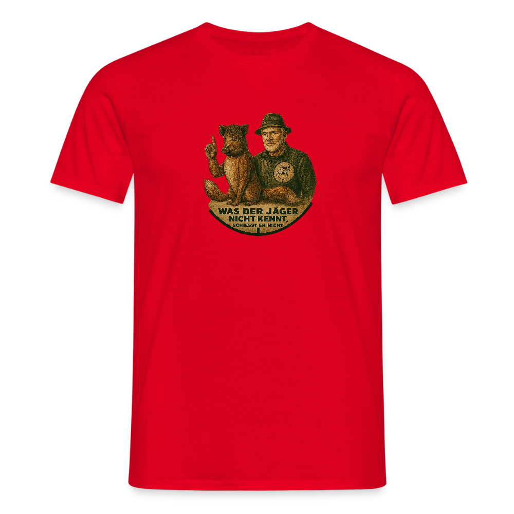 Fun Shirt - Was er nicht kennt - Rot