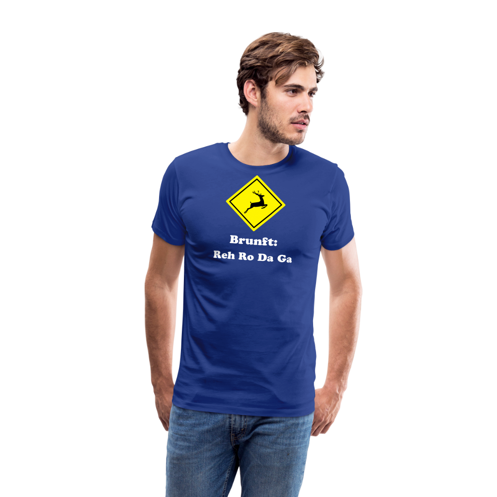 Jagdshirt - Brunftzeiten - Königsblau