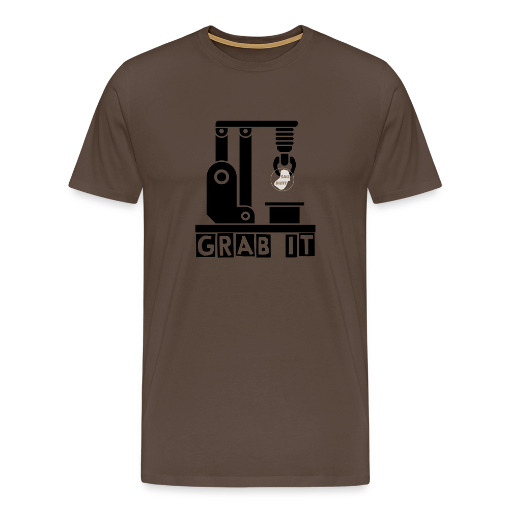 SauHunt Shirt - Grab IT - Edelbraun