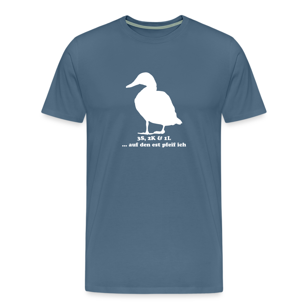 Jagdshirt - Schwimmenten - Blaugrau