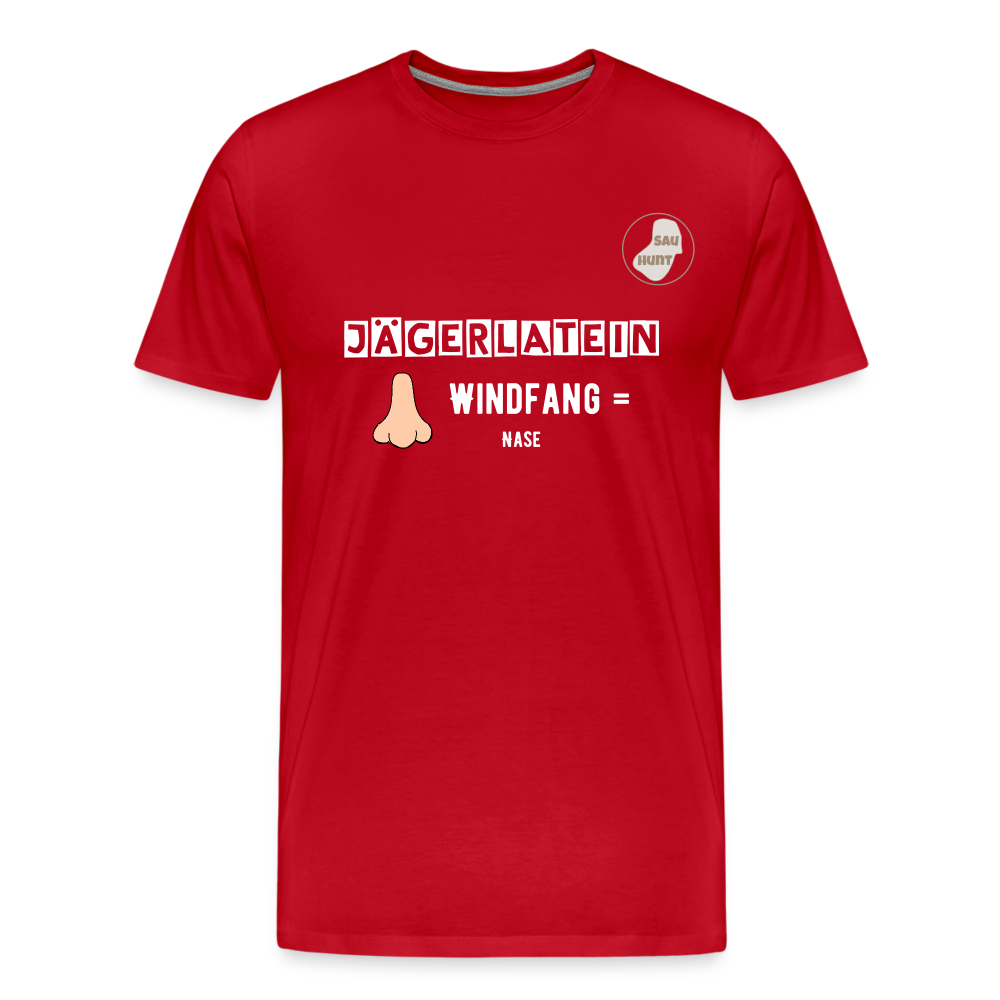 Jagdshirt - Windfang - Rot