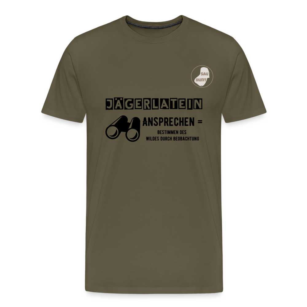 Jagdshirt - Ansprechen - Khaki