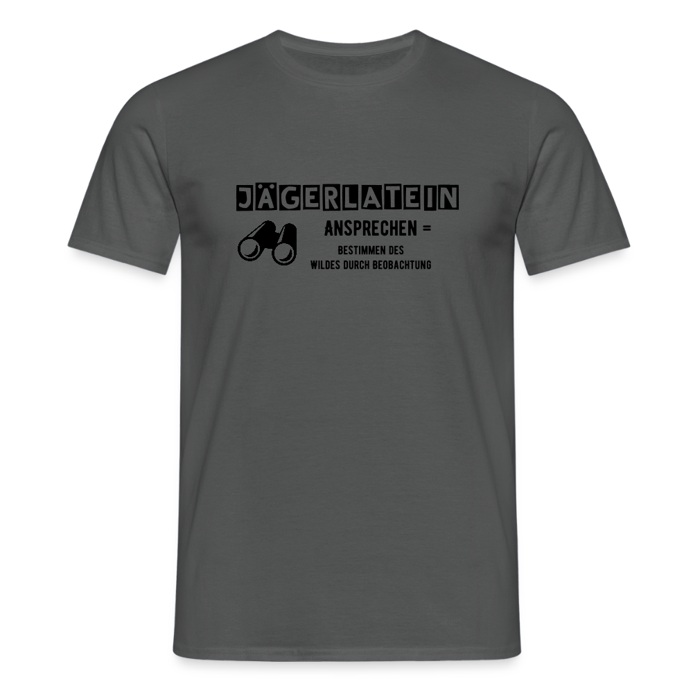 Jagdshirt - Ansprechen - Anthrazit