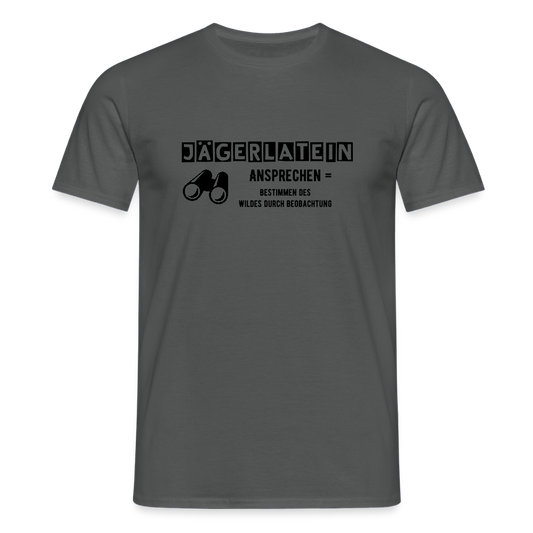 Jagdshirt - Ansprechen - Anthrazit