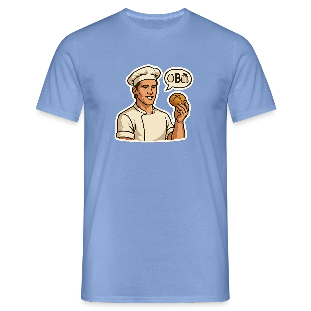 Fun Shirt - Ei B Tasche - carolina blue