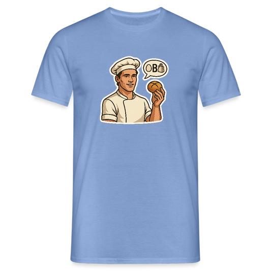 Fun Shirt - Ei B Tasche - carolina blue