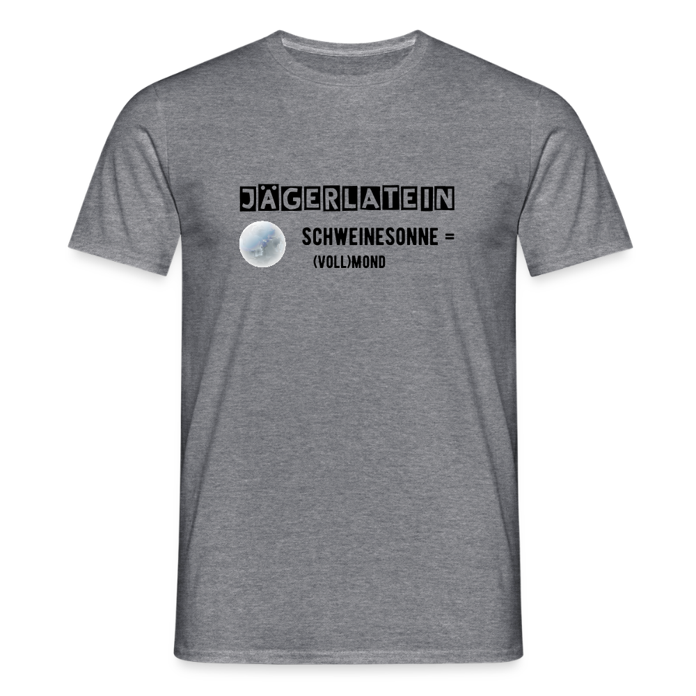 Jagdshirt - Schweinesonne - Graphit meliert