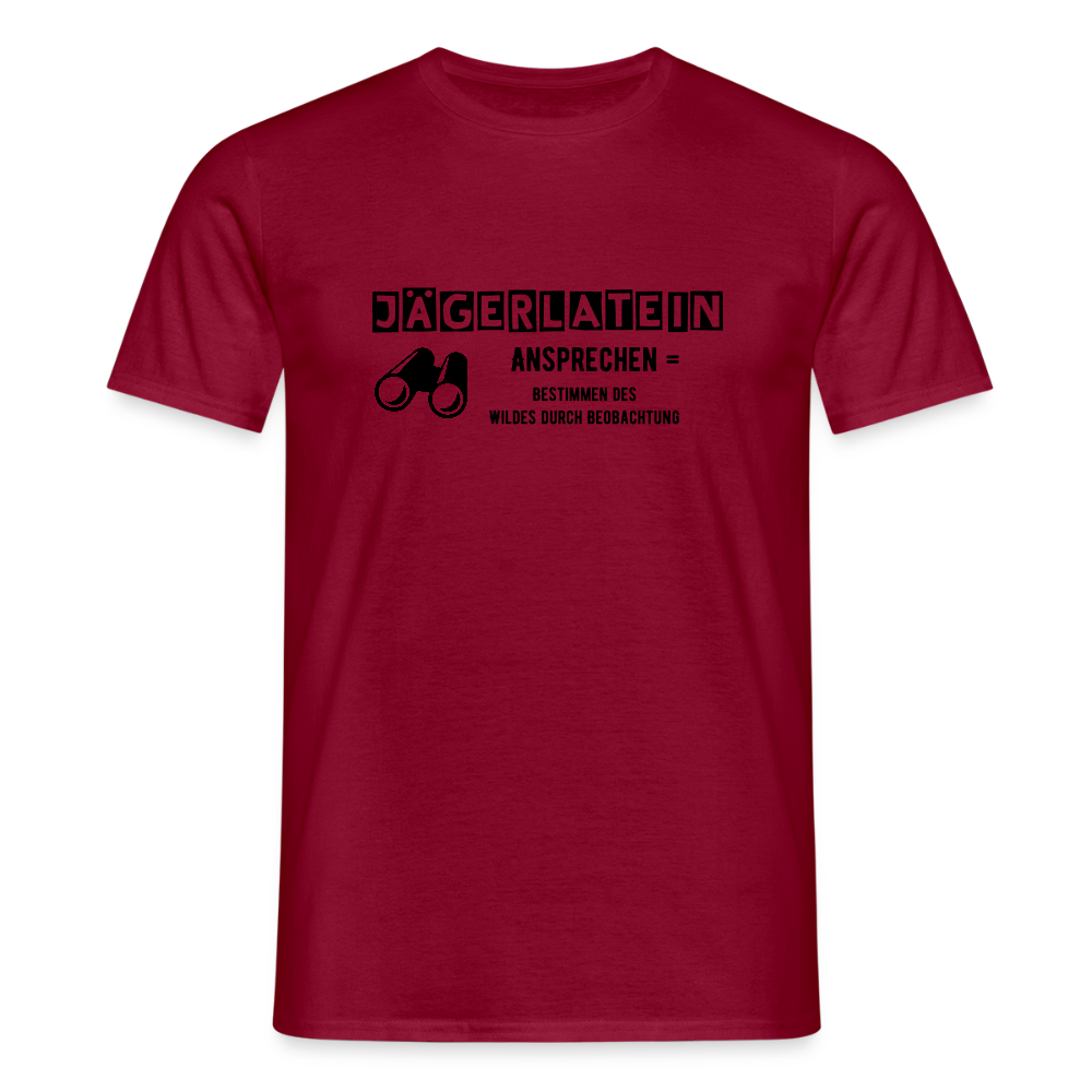 Jagdshirt - Ansprechen - Ziegelrot