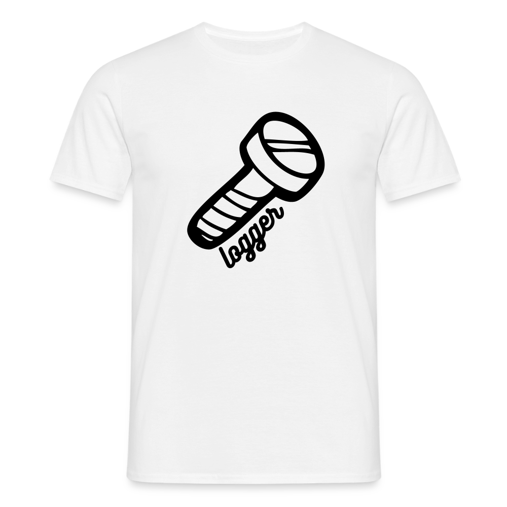 Funshirt - Schraube Locker - Weiß