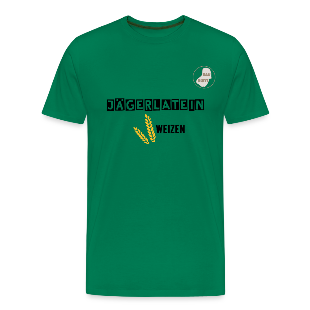 Jagdshirt - Weizen - Kelly Green