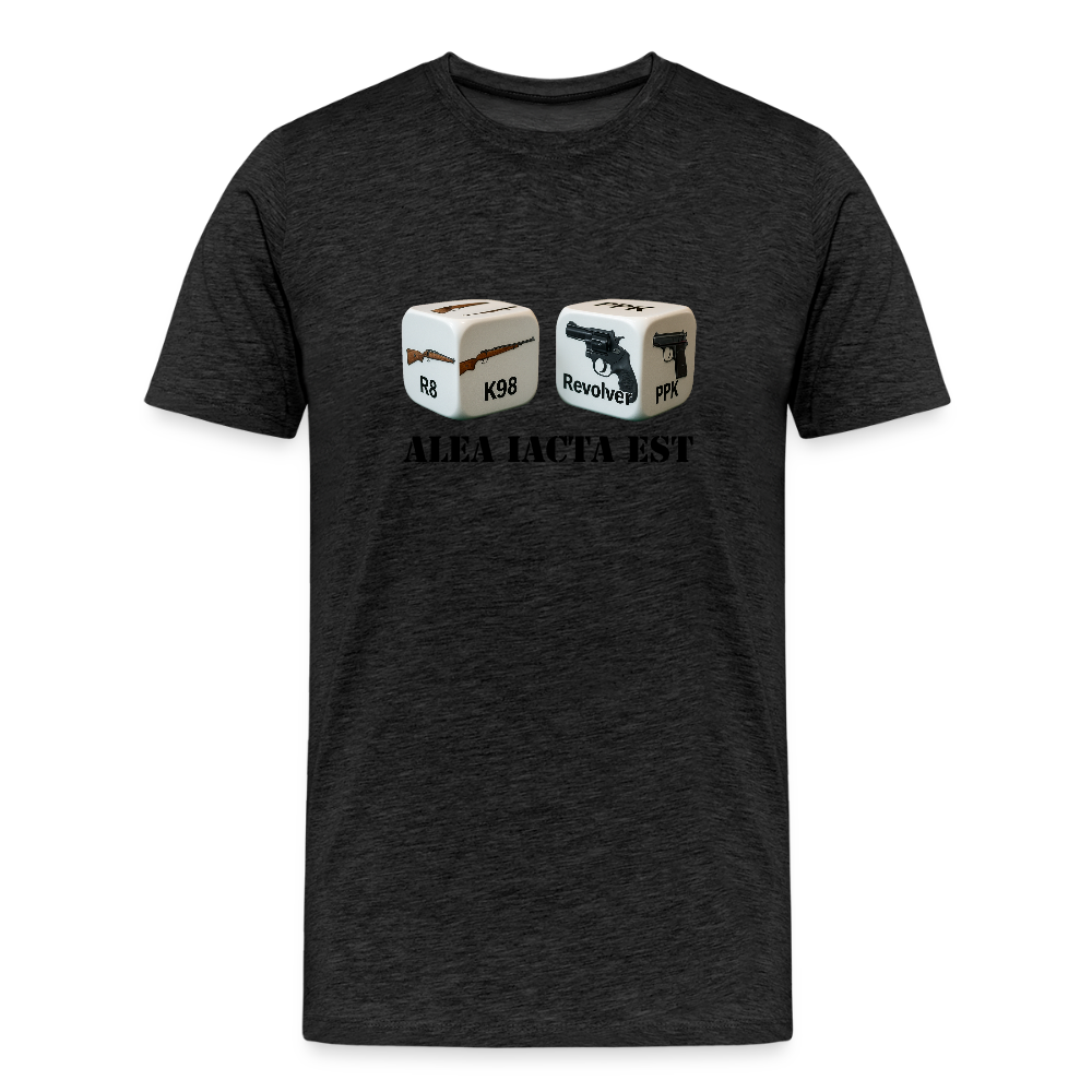 Fun Shirt - Alea iacta est - Anthrazit