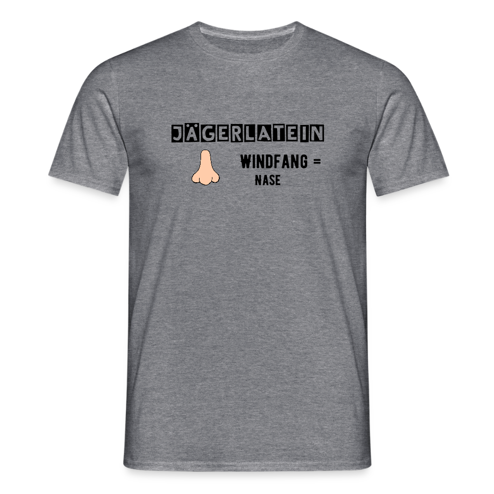 Jagdshirt - Windfang - Graphit meliert