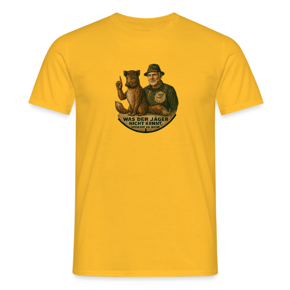 Fun Shirt - Was er nicht kennt - Gelb
