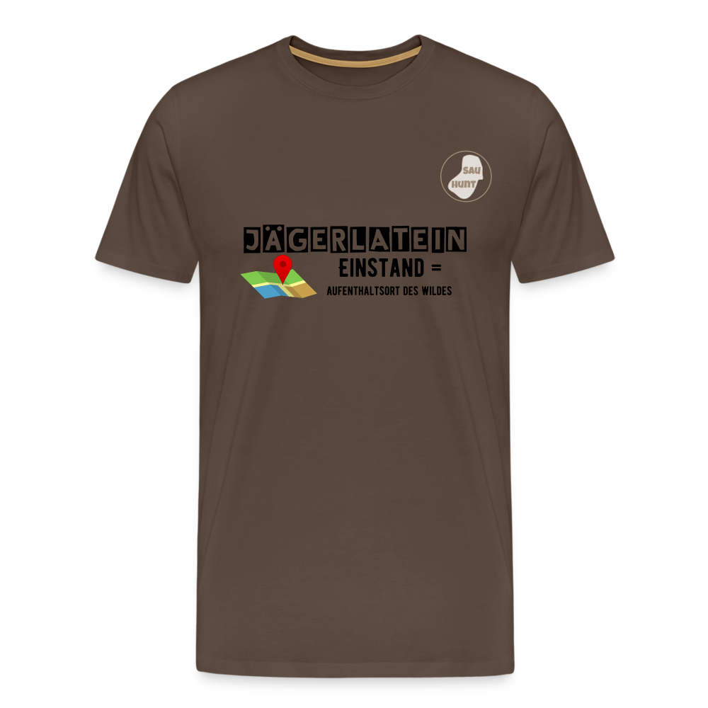 Jagdshirt - Einstand - Edelbraun