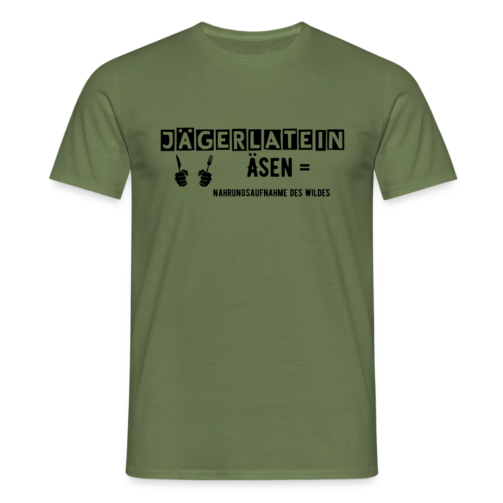 Jagdshirt - Äsen - Militärgrün