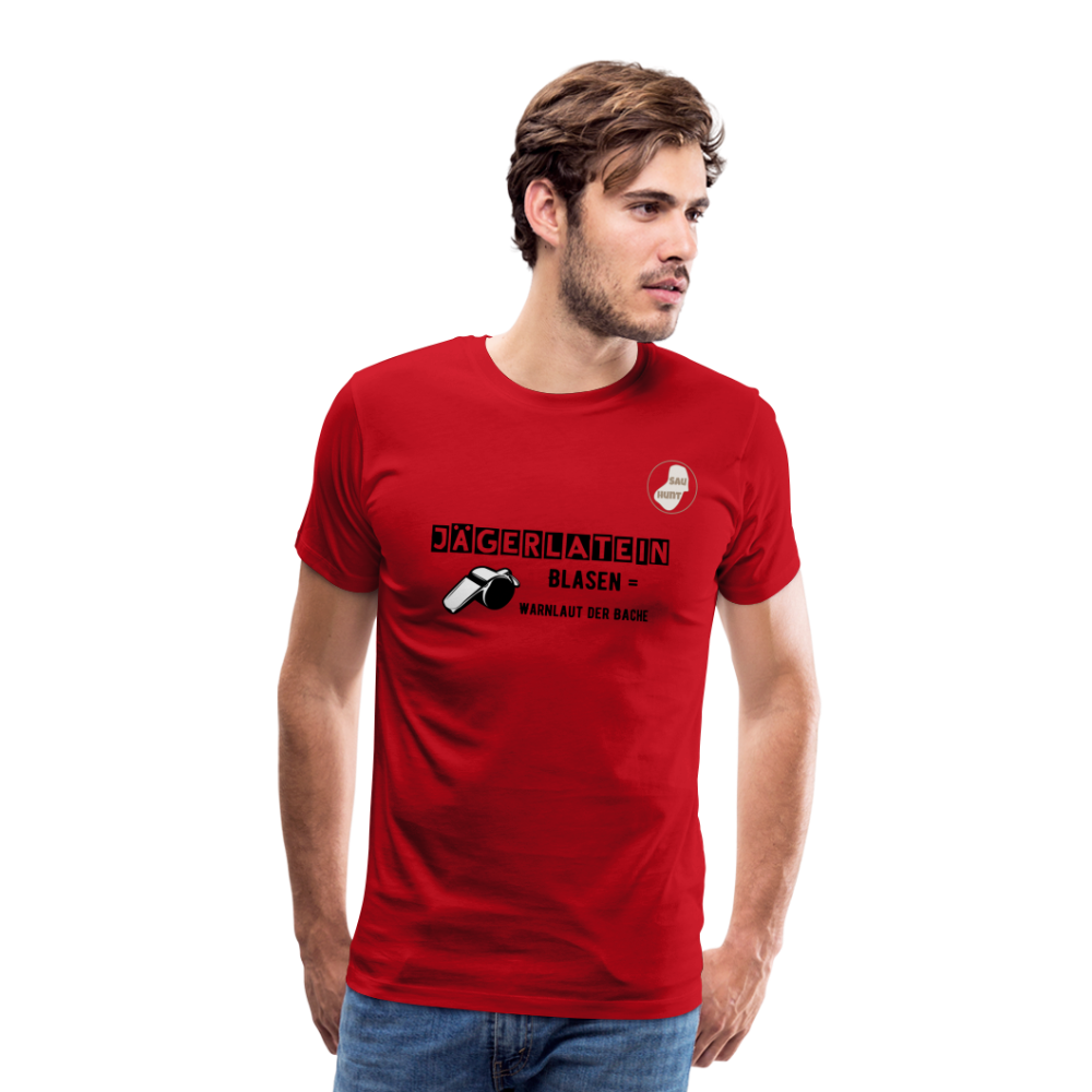 Jagdshirt - Blasen - Rot