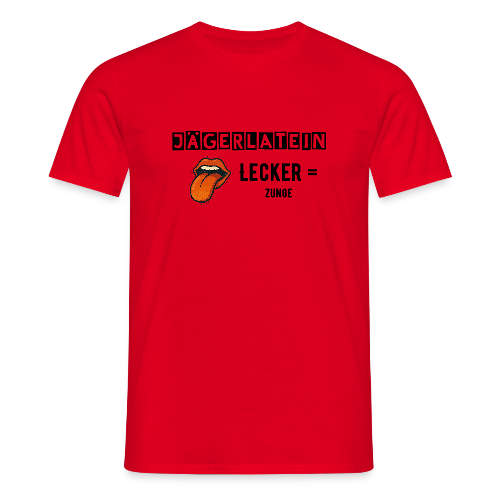 Jagdshirt - Lecker - Rot
