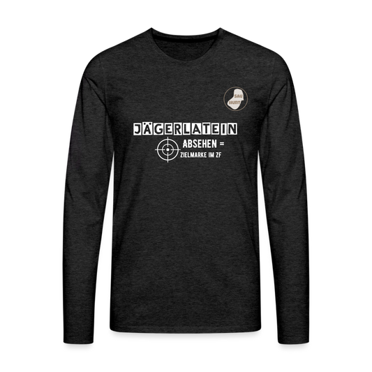 Jagdlangarmshirt - Absehen - Anthrazit