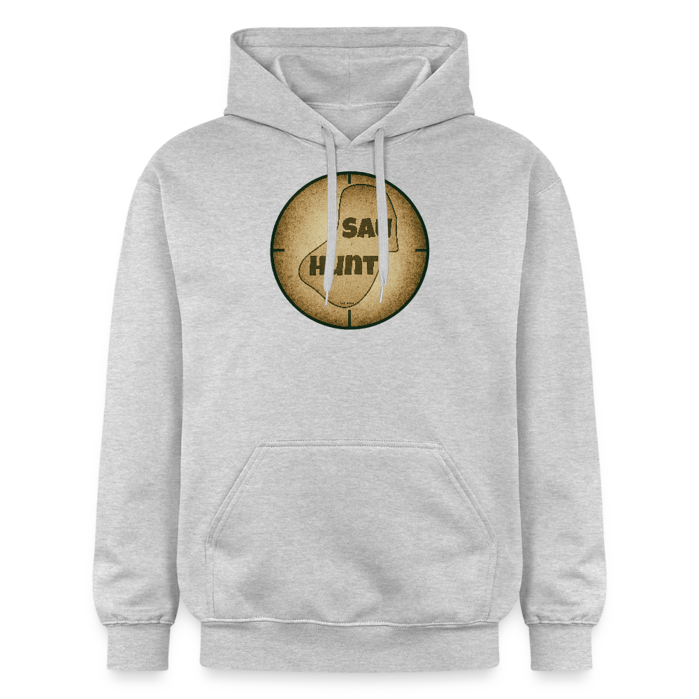 Promo Hoodie - SauHunt - Hellgrau meliert