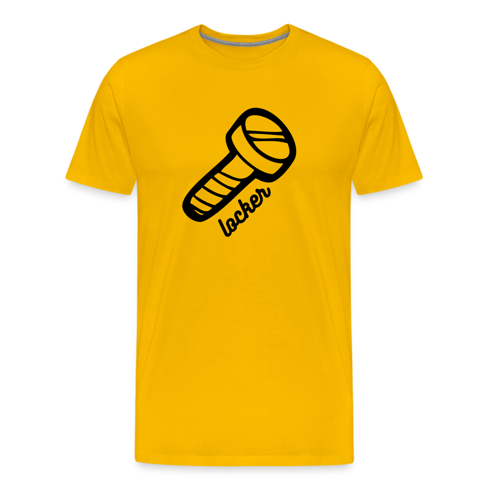 Funshirt - Schraube Locker - Sonnengelb