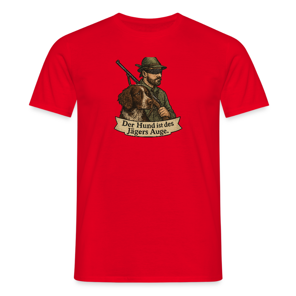 Fun Shirt - Auge des Jägers - Rot