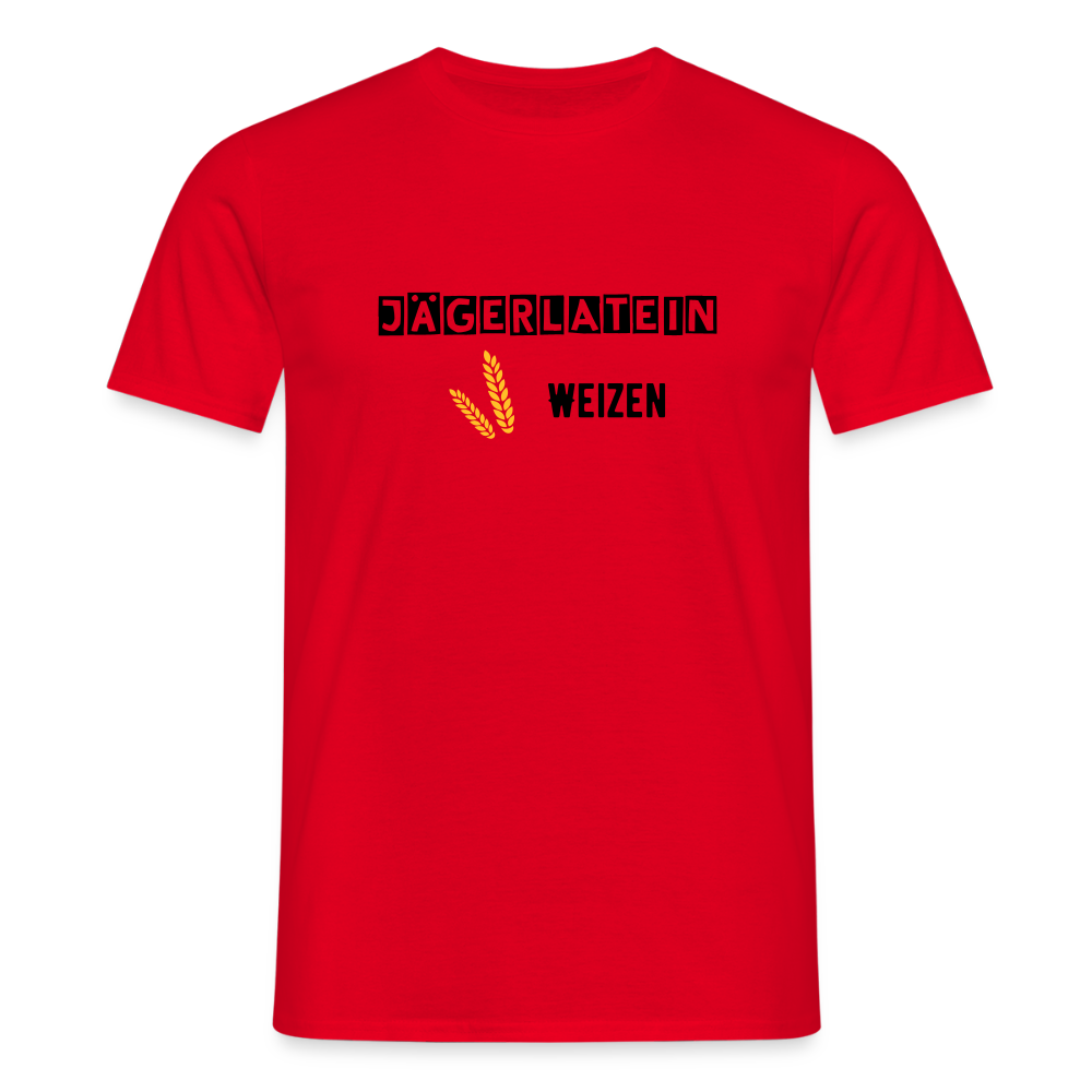 Jagdshirt - Weizen - Rot