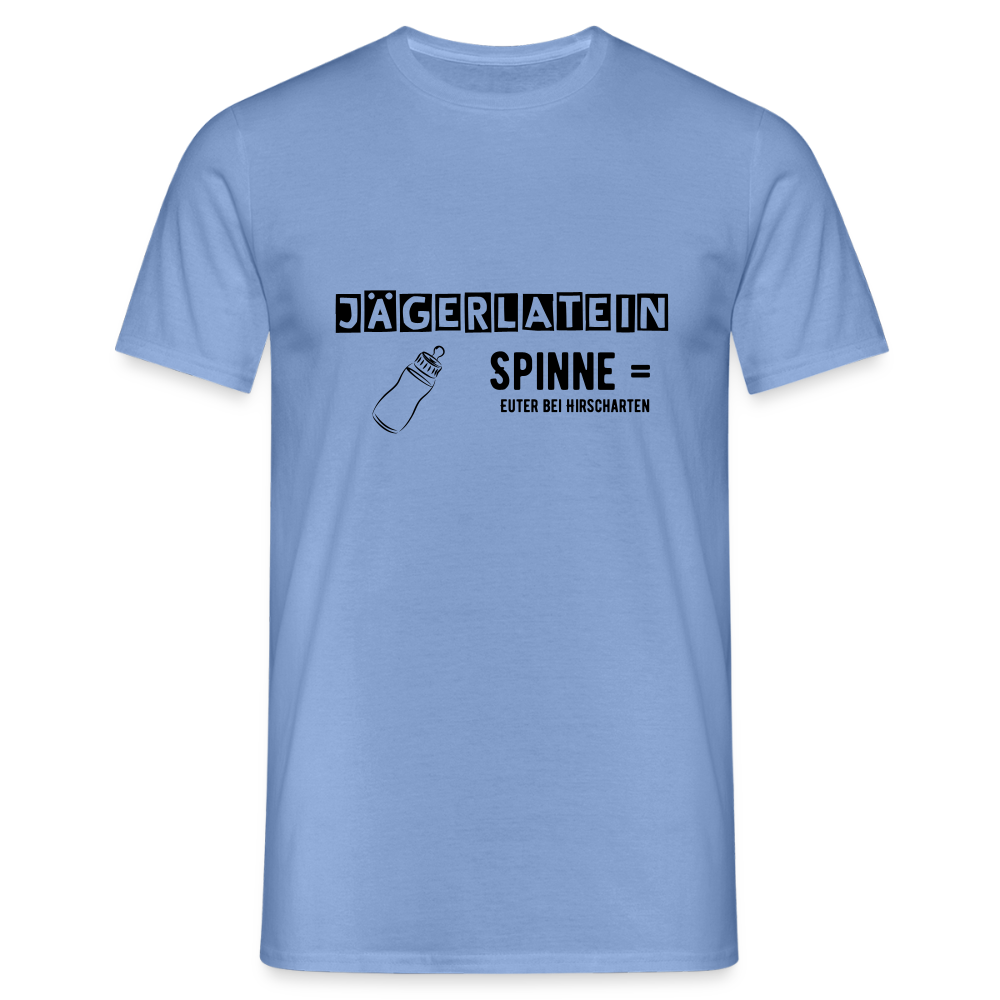 Jagdshirt - Spinne - carolina blue