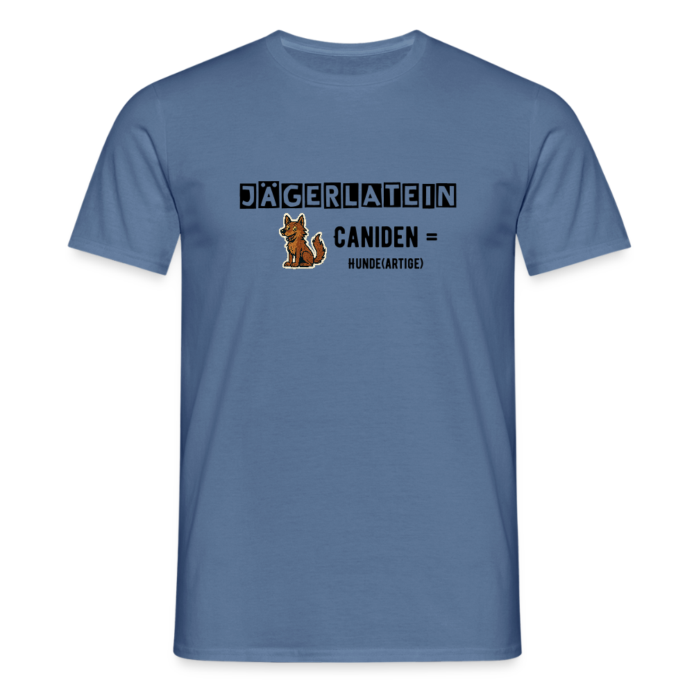 Jagdshirt - Caniden - Taubenblau 