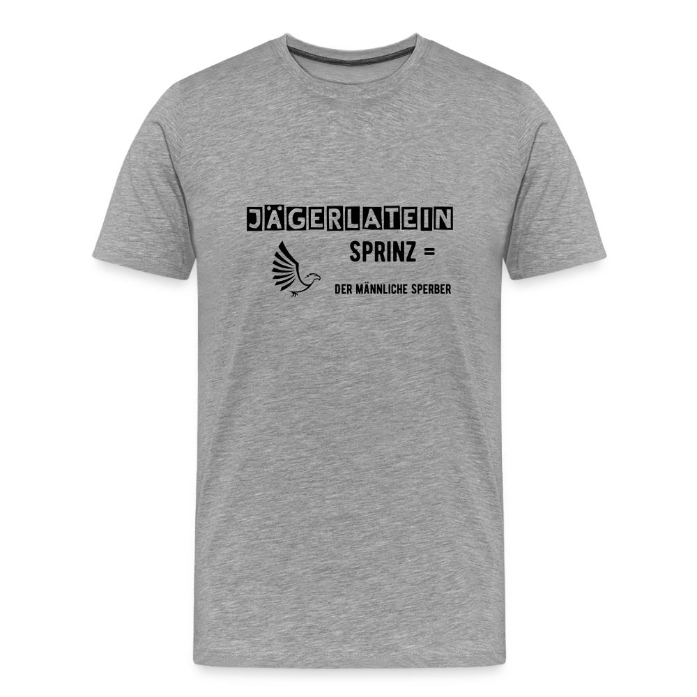 Jagdshirt - Sprinz - Grau meliert